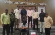 जिवंत काडतूस सह गावठी पिस्तूल जप्त...