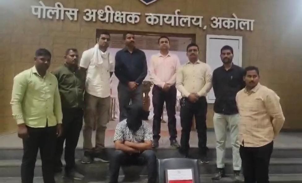 जिवंत काडतूस सह गावठी पिस्तूल जप्त...