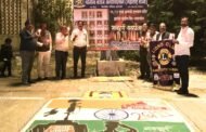 भारतीय संविधान दिन उत्साहात साजरा लायन्स क्लब गांधी सिटीतर्फे जनजागृती कार्यक्रम..
