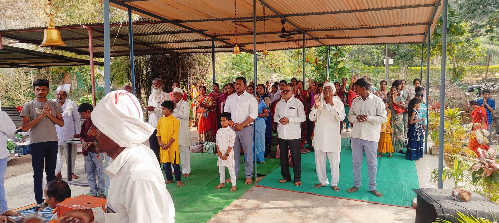 तळेगाव येथे सुंदरकांड श्री हनुमान आरती तसेंच महाप्रसाद चे आयोजन.