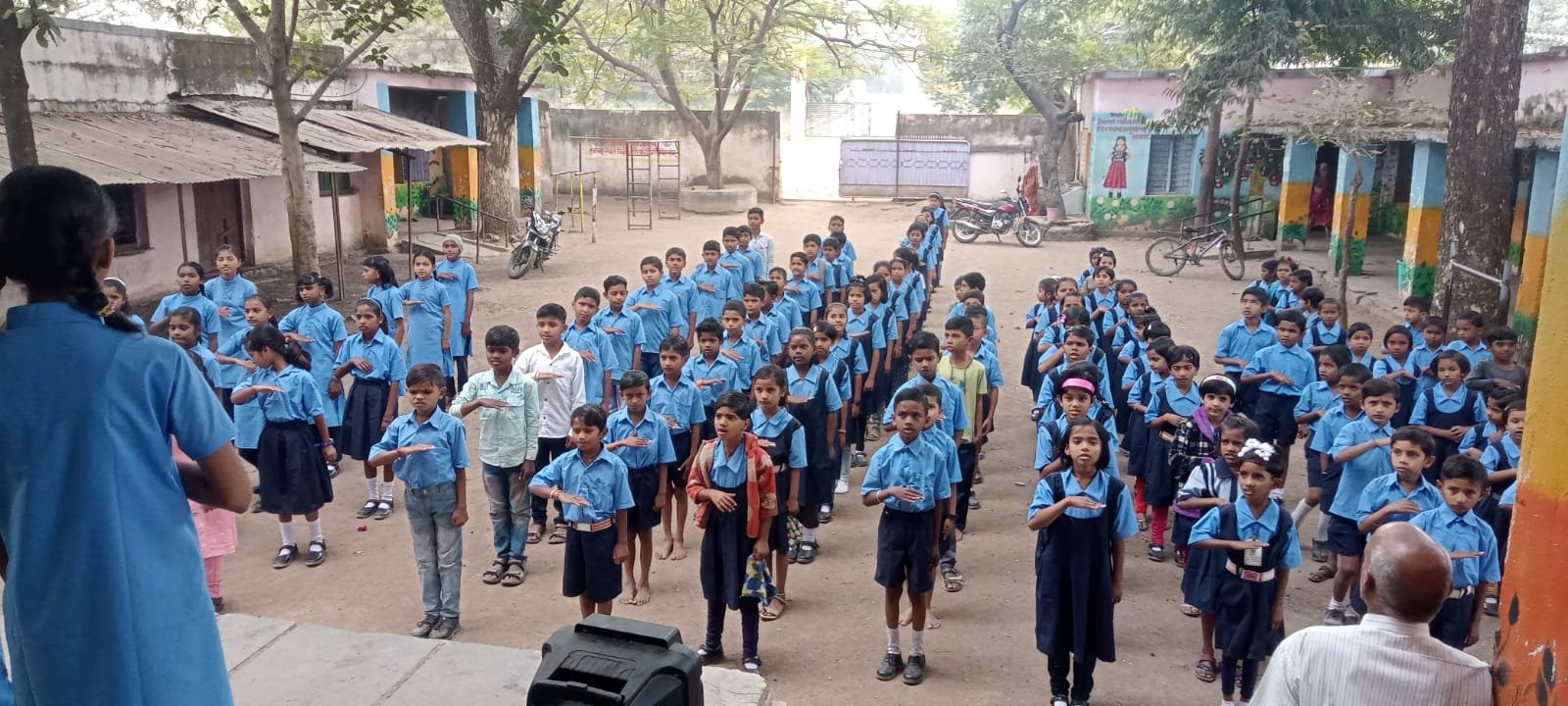 धारासुर जिल्हा परिषद शाळेत नव-नविन उपक्रम...