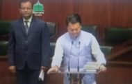 मी अमित वैशाली विलासराव देशमुख म्हणत आमदार अमित देशमुख यांनी विधीमंडळाच्या विशेष अधिवेशनात घेतली आमदारकीची शपथ...