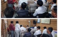 शिक्षक व शिक्षकेत्तर कर्मचाऱ्यांच्या समस्या निवारणार्थ खाजगी प्राथमिक शिक्षक संघाची शिक्षणाधिकारी(प्राथमिक) कार्यालयाला भेट.