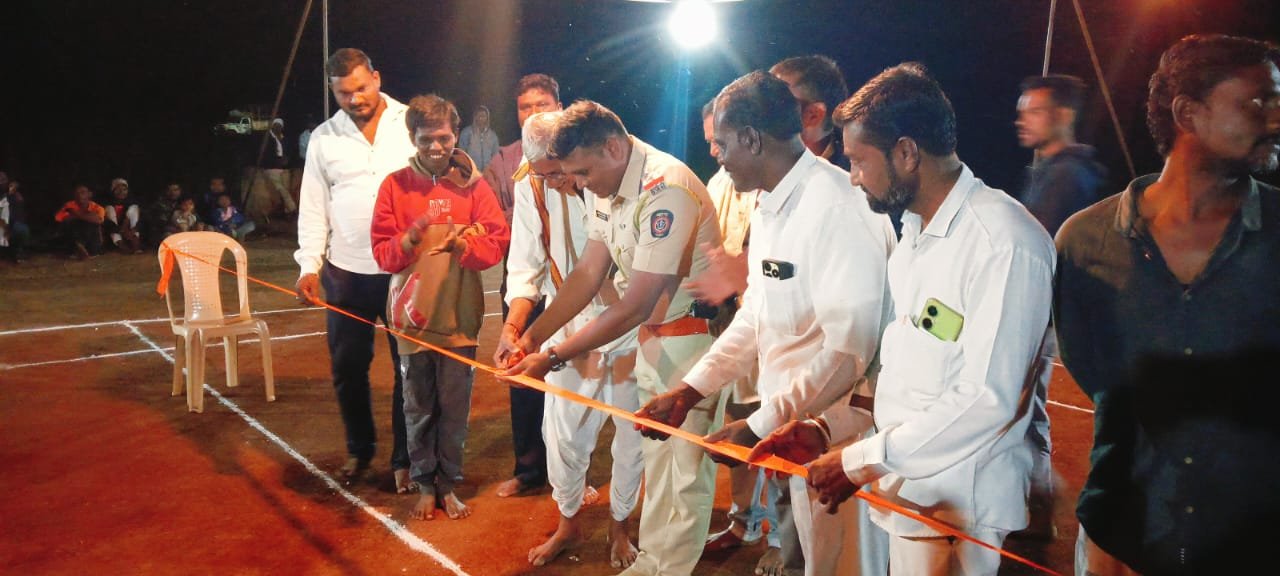 एक दिवसीय कबड्डीचे प्रेक्षणीय सामन्यांचा उदघाटन सोहळा संपन्न...