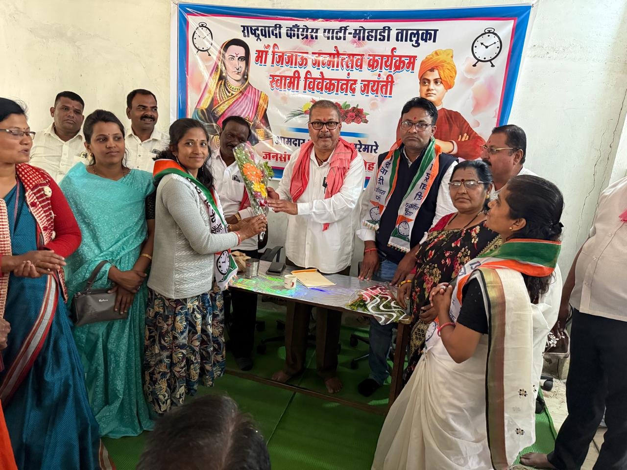 माता भगिनींनी राजमाता जिजाऊ सारखे मुलांना  घडविण्यासाठी प्रयत्न करावे, = राजू कारेमोरे.