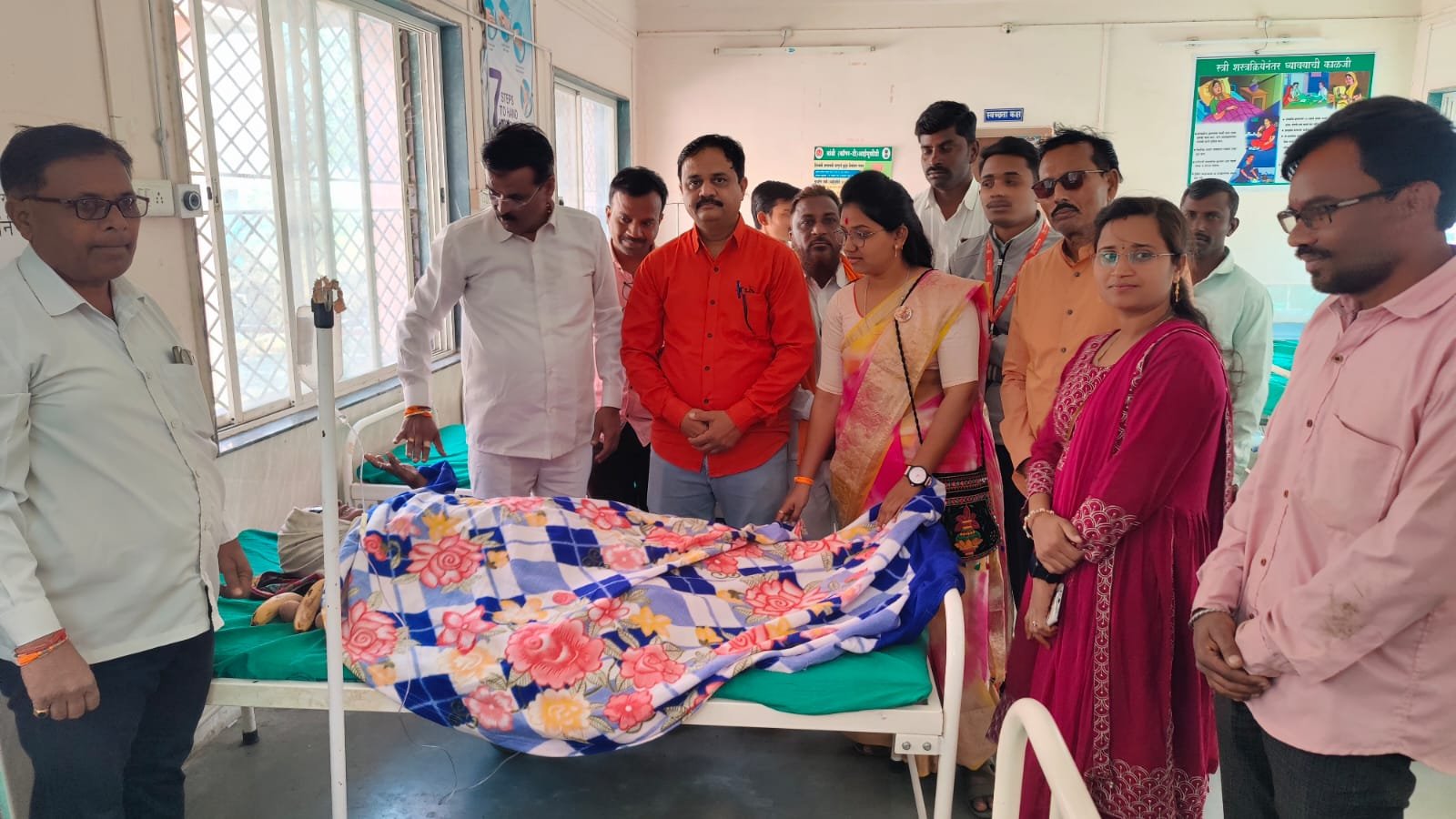 बाळासाहेब ठाकरेंची जयंती विविध उपक्रमाने साजरी..