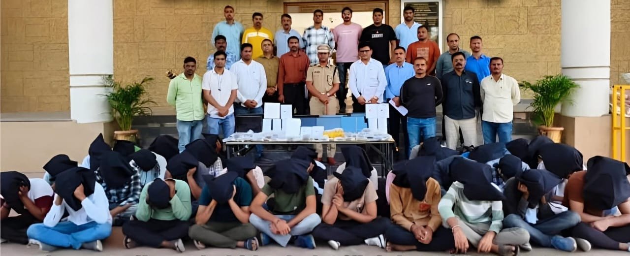 क्रिकेट आणि इतर खेळांवर ऑनलाइन सट्टा चालवणारी आंतरराज्यीय सट्टा टोळी एलसीबीच्या ताब्यात...