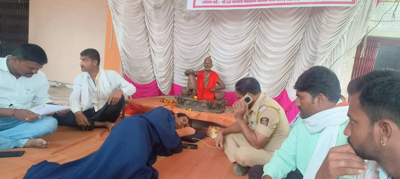 रोहन गलांडे यांची प्रकृती खालावली, प्रशासन झोपेत !उपचार घेण्यासाठी नकार,मेलोतरी मागे हटणार नाही!.