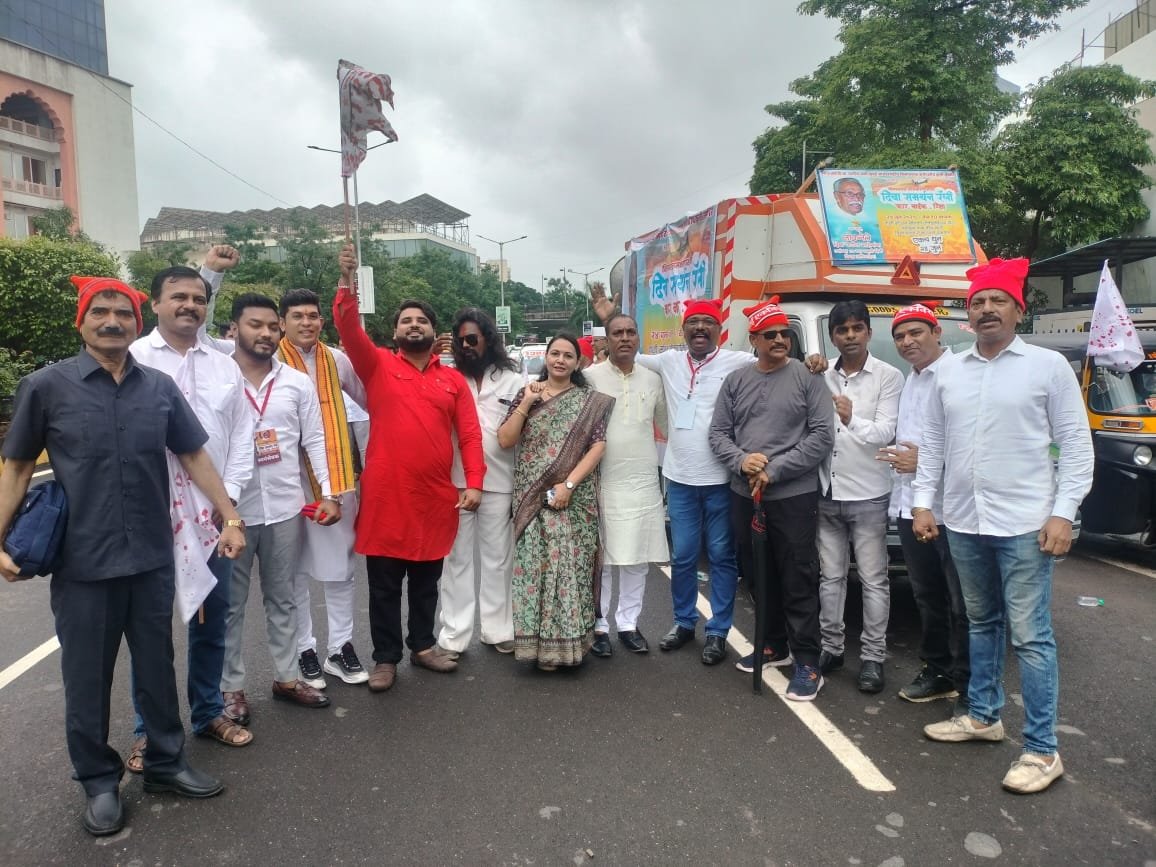 नवी मुंबई आंतरराष्ट्रीय विमानतळाला प्रकल्पग्रस्त शेतकऱ्यांचे लोकनेते दि.बा.पाटील यांचे नाव देण्यात यावे याच्या समर्थनार्थ आज सर्वपक्षीय बाईक रॅली, रिक्षा रॅलीचे आयोजन..!