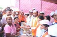 संतश्रेष्ठ श्री ज्ञानेश्वर माऊलींच्या पालखीचे जिल्ह्यात भक्तीमय वातावरणात आगमन...