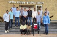 घरफोडी करणारे अट्टल आरोपी अकोला स्थनिक गुन्हे शाखेच्या ताब्यात....