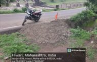 अखेर हिवरी नदी रस्त्यालगतच्या खड्ड्याचे काम सुरु:- संध्या रणवीर(महाक्रांती न्युज पोर्टल व दैनिक ची दखल )