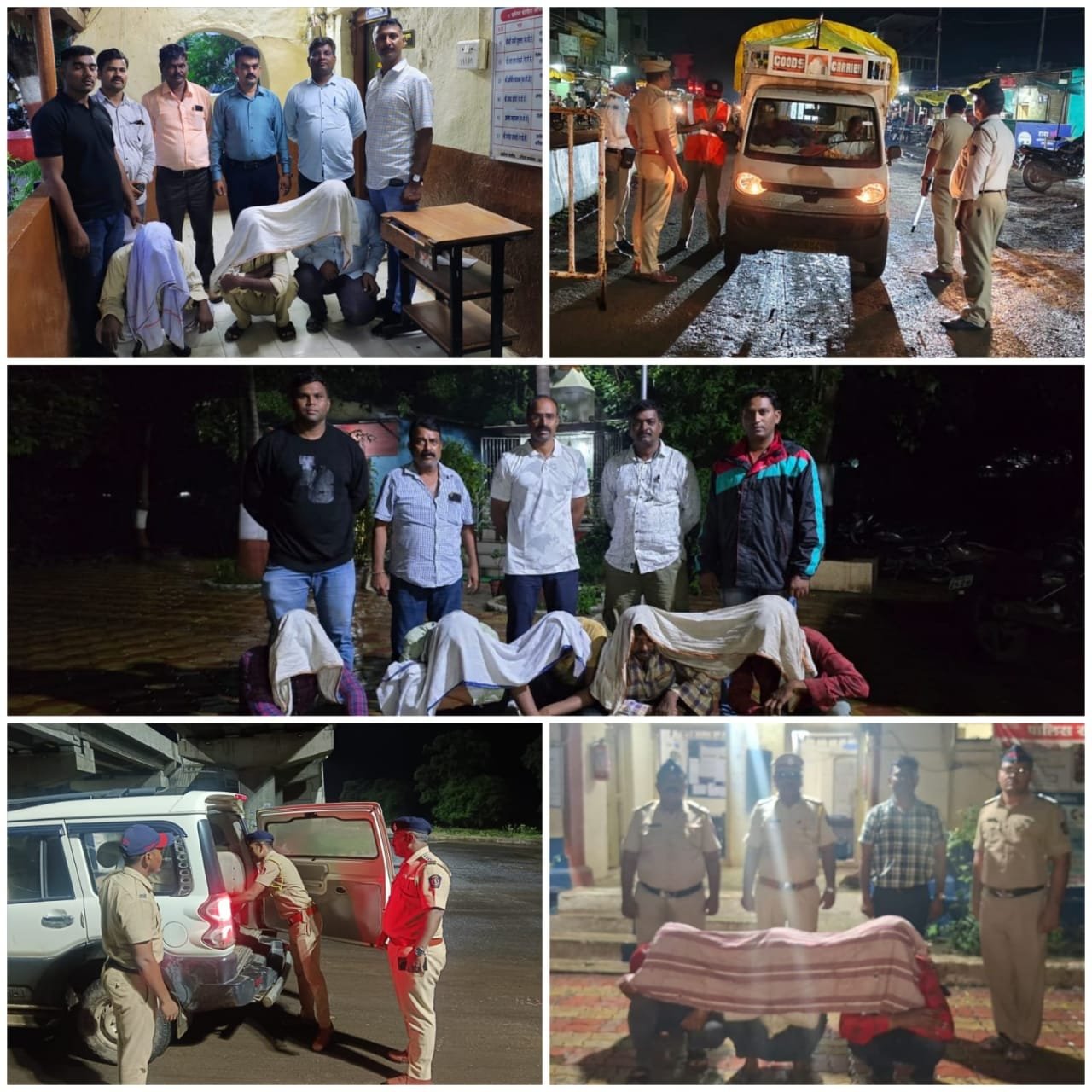 'ऑपरेशन प्रहार' चा गौरव, 79 मद्यपींना अटक, जुगाराचे अड्डे उद्ध्वस्त, लाखोंचा दंड
