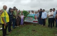 स्व.हरीशजी टावरी यांच्या जन्म स्मृती प्रित्यर्थ 100 झाडांचे वृक्षारोपण...