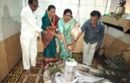 ना.अजित दादा पवार यांना उदंड आयुष्यासाठी मोरेश्वर महादेव मंदिरात दुग्धाभिषेक