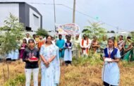 ना. अजित दादा पवार यांच्या वाढदिवसा निमित्त लावलेल्या झाडांचा वाढदिवस केक कापून उत्साहात साजरा