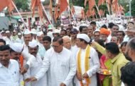 आमदार सिद्धार्थ खरात यांनी घेतले श्रींच्या पालखीचे दर्शन....