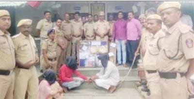 दरोड्याच्या तयारीत असलेल्या आरोपींना ठोकल्या बेड्या...
