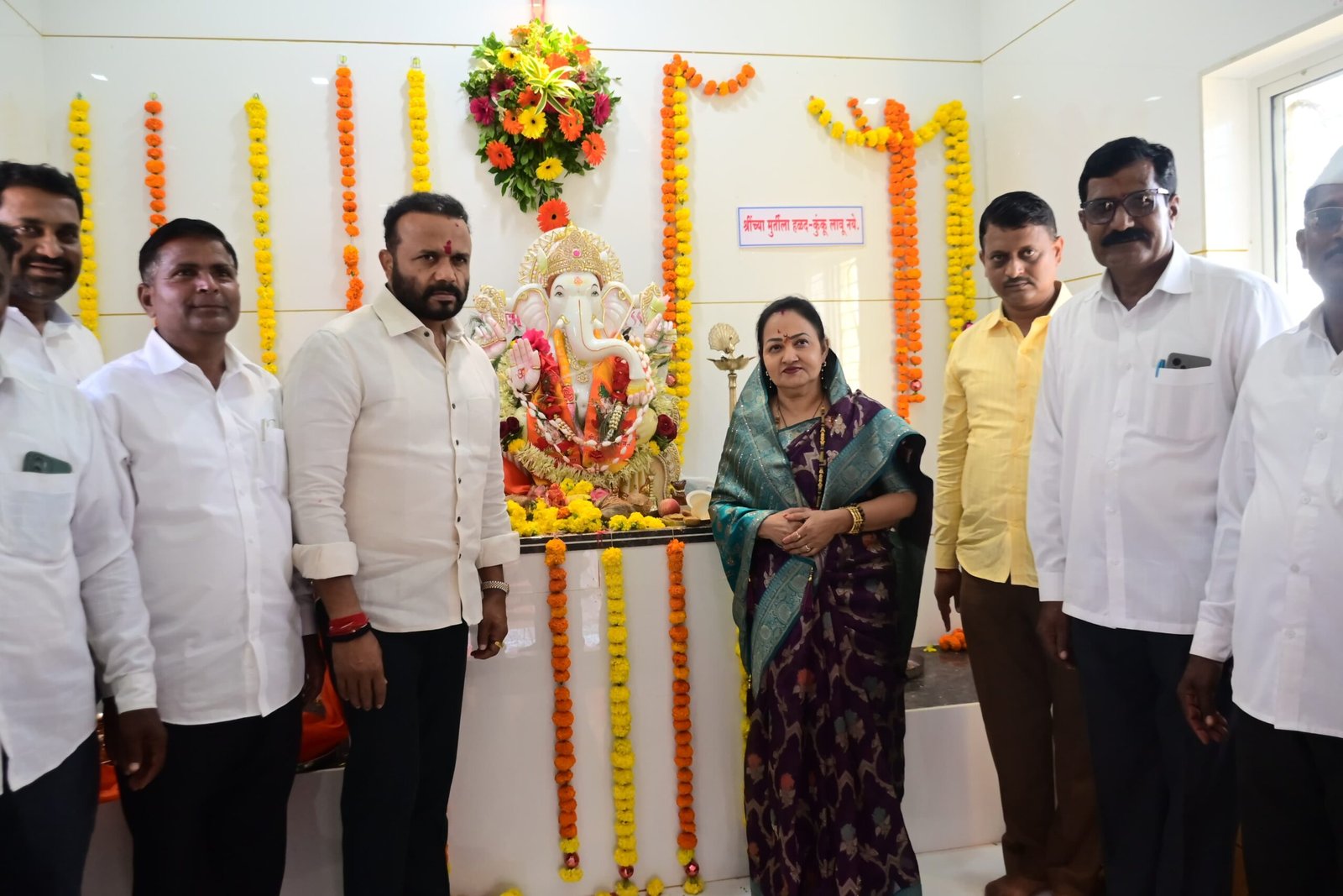 श्री गणेश मंदिर प्राणप्रतिष्ठा व कलशारोहण सोहळा....