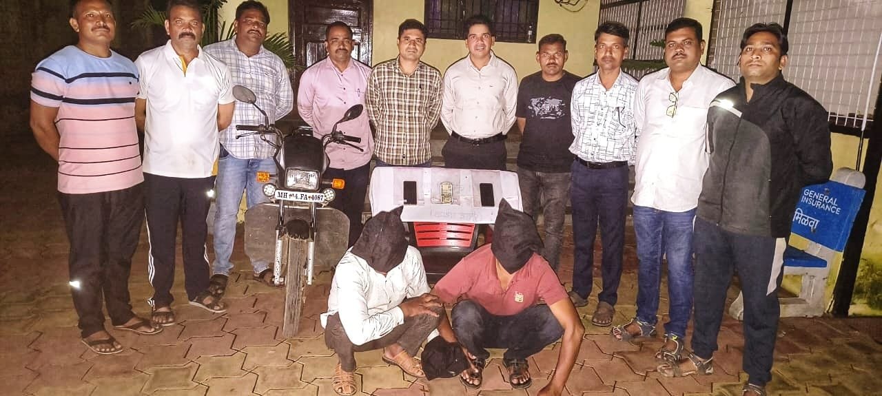 यवतमाळ येथील व्यापाऱ्याला मारहाण करून लुटणारे व पाळोदी,पुसद घरफोडी करणारे आरोपी अटक....