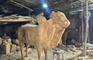 महाराष्ट्रातील सर्वात मोठा नंदी प्रथमच वर्धा जिल्ह्यात साकारतोय...