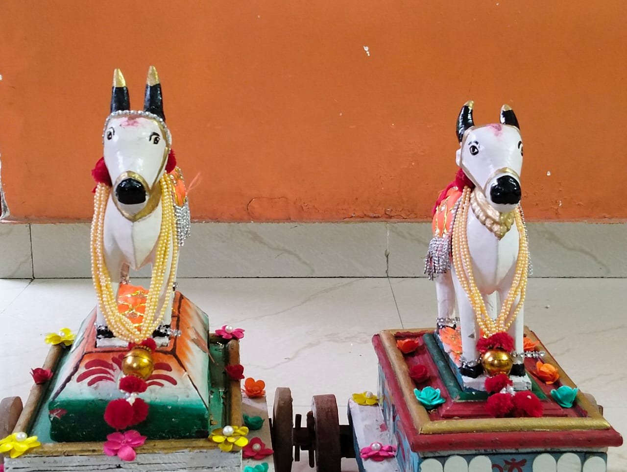 देलनवाडी वॉर्ड ब्रम्हपुरी. येथे तान्हा पोळा उत्साहामध्ये साजरा...