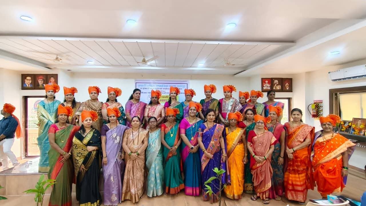 शहापूर तालुक्यात नगरसेविका सौ. रजनी शिंदे व आपला माणूस श्री. संतोष शिंदे यांस वृषाली महिला सामाजिक संस्थेचा 