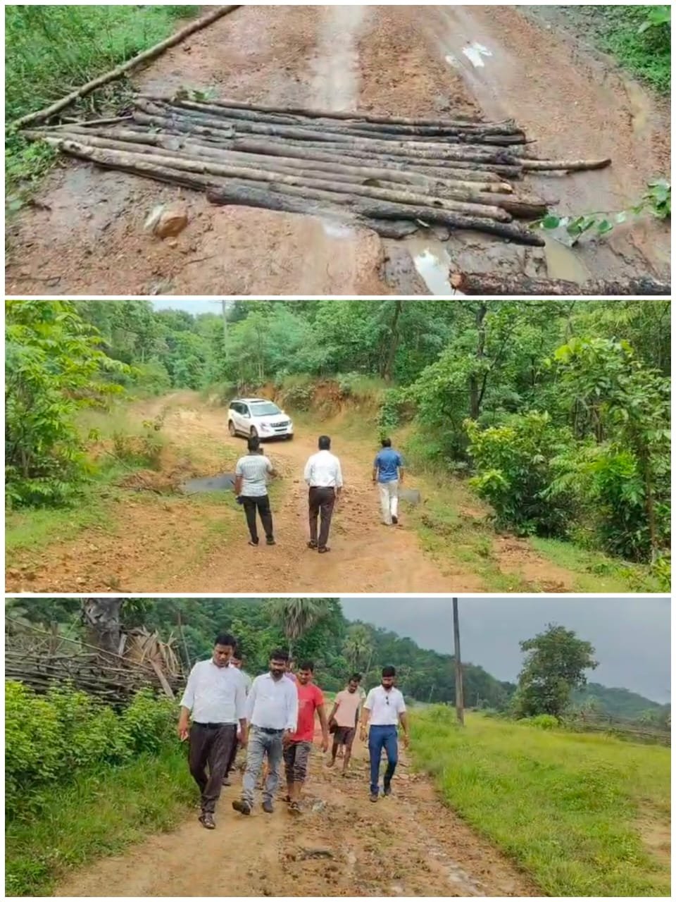 75 वर्ष स्वातंत्र्यानंतरही गाव रस्त्याविना — सरांडा (बुज) ग्रामस्थांचा संताप उसळला!