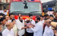 शहापूर शहरात अग्नि- शामकवाहन देण्यात आले...